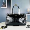 6930b7da6e68136f4d9ae278 Top Grain Leather, Size 38x24x12, Model No. 446. Prada's Recent Unboxing Joy