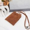 Prada Mini Crossbody Bag in Suede with Box