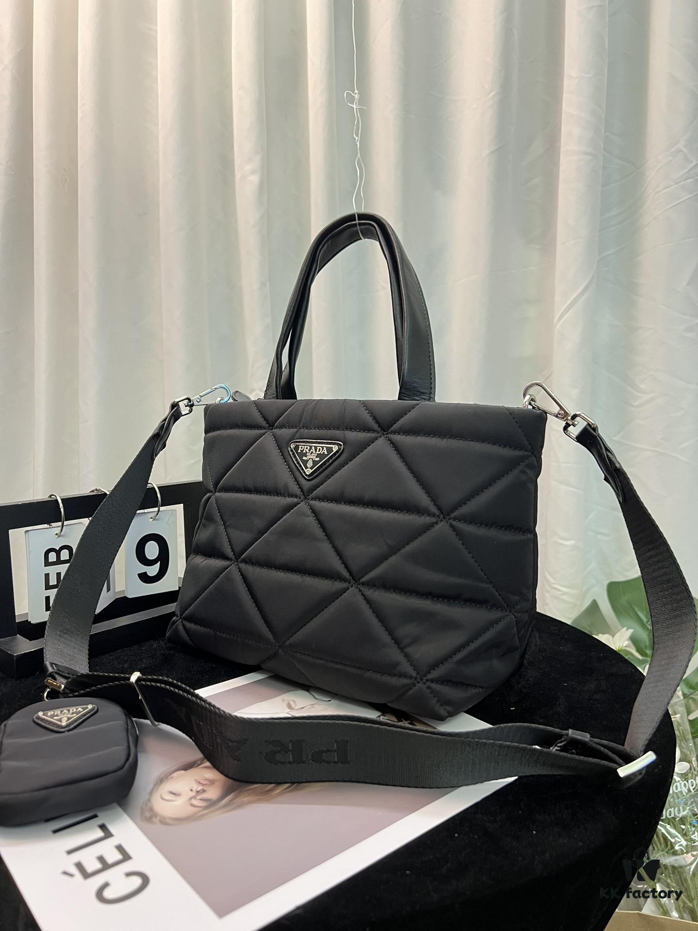 6930b7fc6e68136f4d9ae2b8 Prada Prada Parachute Fabric Counter Hit Series with Small Crossbody Bag Multi-functional Unisex Style
