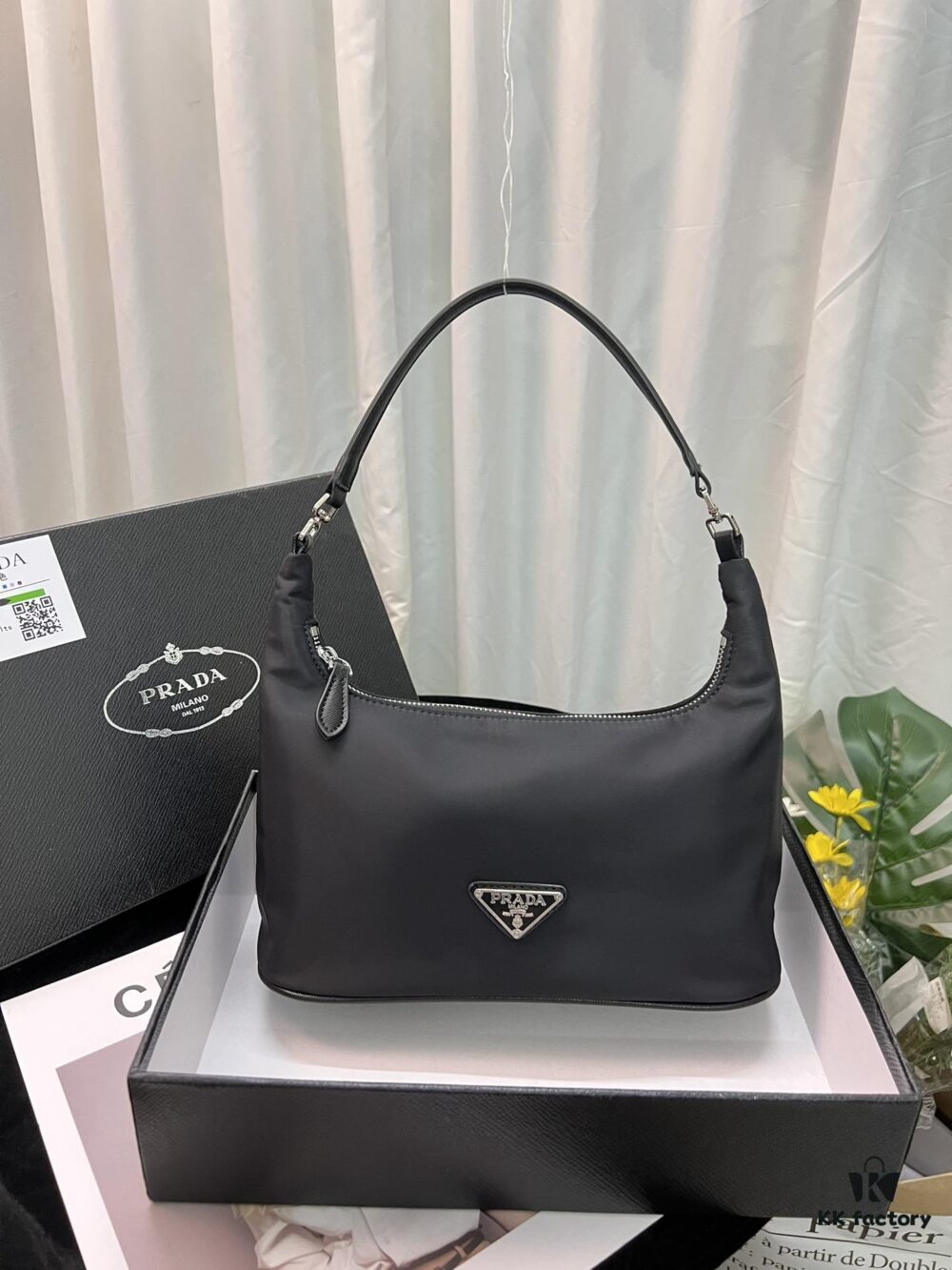 6930b8066e68136f4d9ae2ca Prada Underarm Bag PRADA Eternal Classic Lightweight Fashion Must-Have for Trendsetters