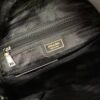 Prada Men's Black Parachute Nylon Backpack, Stylish Design with Inverted Triangle Logo, Lightweight, Spacious and Waterproof