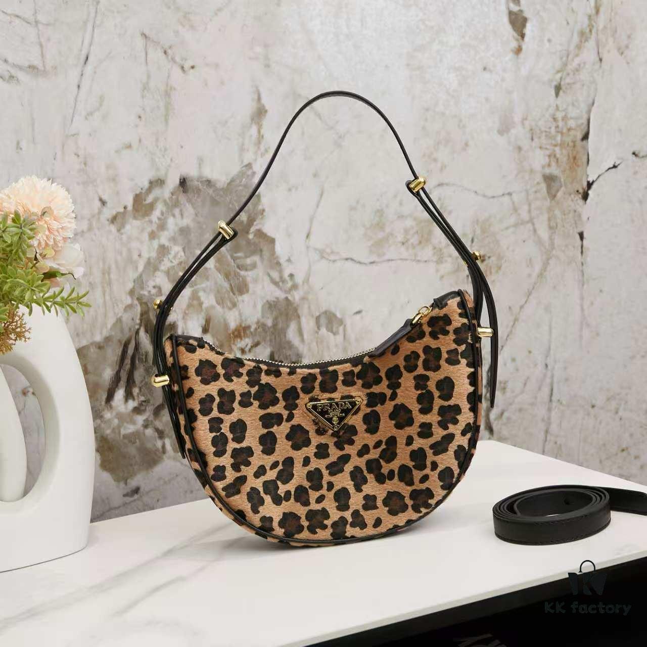 6930b8226e68136f4d9ae2fd Prada Leopard Print Pony Hair Bag in Box