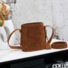 Prada New Suede Brown Collection with Box! Perfect for Fall/Winter