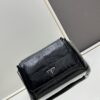 6930b8426e68136f4d9ae337 Prada Re-Edition Shoulder Bag in Black and Silver – Cool Enough to Steal Your Heart!