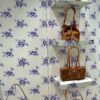 Vintage Prada Suede Bag with Box and Long Handle, Retro Merlot Style