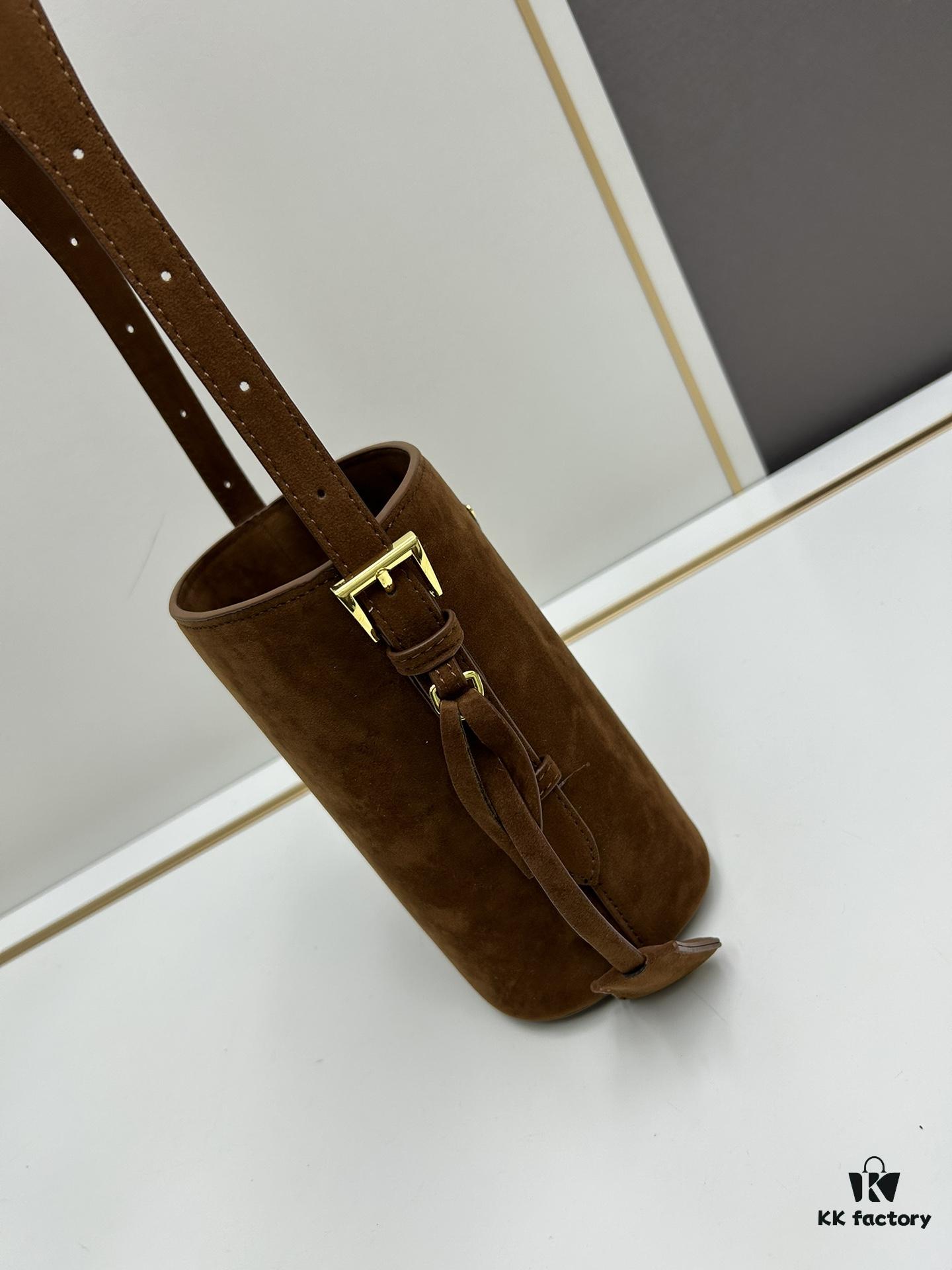 6930b8546e68136f4d9ae353 Prada New Suede Brown Collection with Box! Fall/Winter Essential