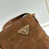 6930b8546e68136f4d9ae354 Prada New Suede Brown Collection with Box! Fall/Winter Essential