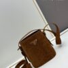 6930b8546e68136f4d9ae356 Prada New Suede Brown Collection with Box! Fall/Winter Essential