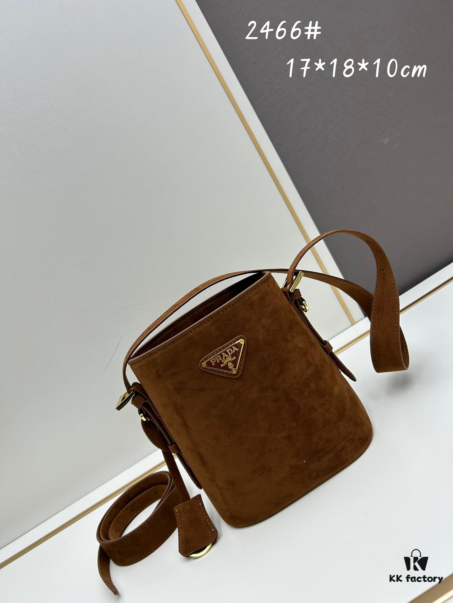 6930b8546e68136f4d9ae356 Prada New Suede Brown Collection with Box! Fall/Winter Essential