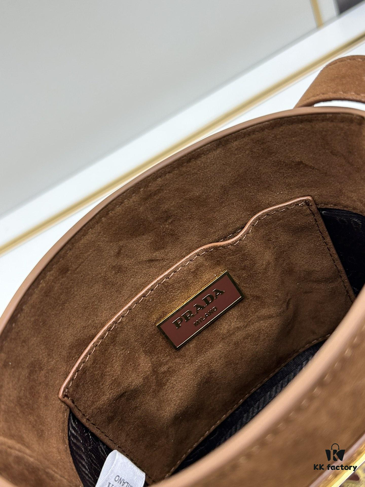 6930b8556e68136f4d9ae357 Prada New Suede Brown Collection with Box! Fall/Winter Essential
