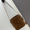 6930b8556e68136f4d9ae359 Prada New Suede Brown Collection with Box! Fall/Winter Essential