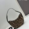 Prada Leopard Print Pony Hair Bag – Lightweight and Spacious New Moon and Softlux Styles with Crossbody Strap