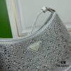 6930b8686e68136f4d9ae379 Original Order, Custom Leather Material, PRADA Launches New 2022 Spring/Summer Collection Crystal Hobo Handbag