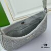 6930b86c6e68136f4d9ae380 Original Order, Custom Leather Material, PRADA Launches New 2022 Spring/Summer Collection Crystal Hobo Handbag