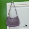 6930b8706e68136f4d9ae389 Original Order, Factory Custom Leather, PRADA Launches New 2022 Spring/Summer Crystal Hobo Handbag