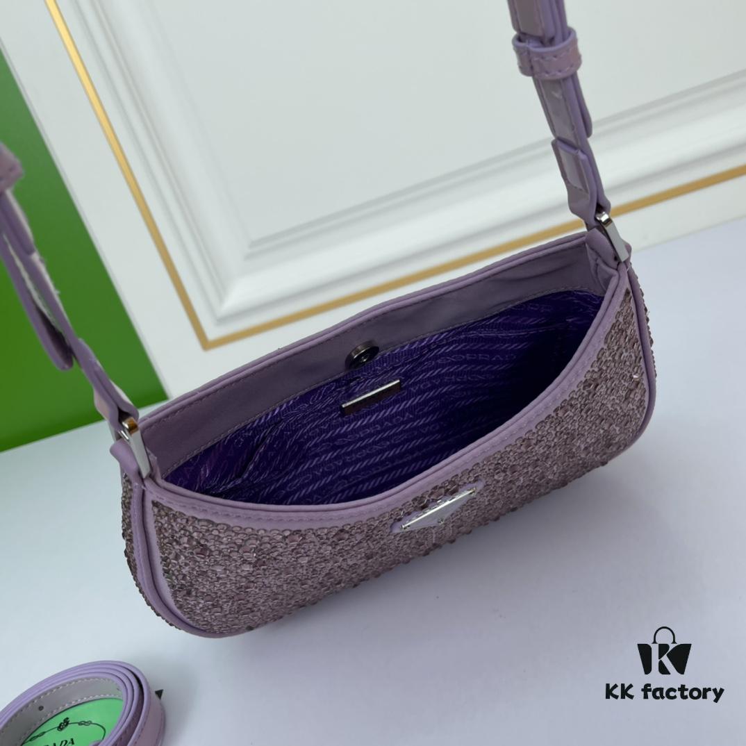 6930b8716e68136f4d9ae38b Original Order, Factory Custom Leather, PRADA Launches New 2022 Spring/Summer Crystal Hobo Handbag