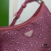 6930b8766e68136f4d9ae394 Box Included, Original Order, Factory Custom Leather ♥️ PRADA Launches New 2022 Spring/Summer Crystal Hobo Handbag, Crafted from Premium Calfskin, Inspired by Du Juan, Wen Qi, and Deng Enxi, Faithfully Reproduced, Lightweight and Stylish, Must-Have for Fashion Enthusiasts