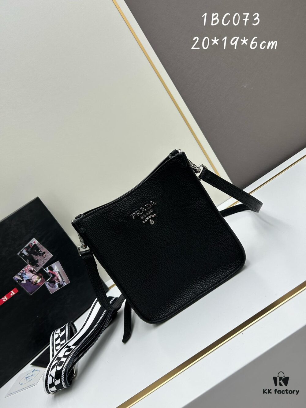 6930b87a6e68136f4d9ae39b High-Quality PRADA Shoulder Crossbody Bag - Imported Full-Grain Coarse Crispy Calf Leather, Detachable Adjustable Straps, Metal Logo, Magnetic Closure