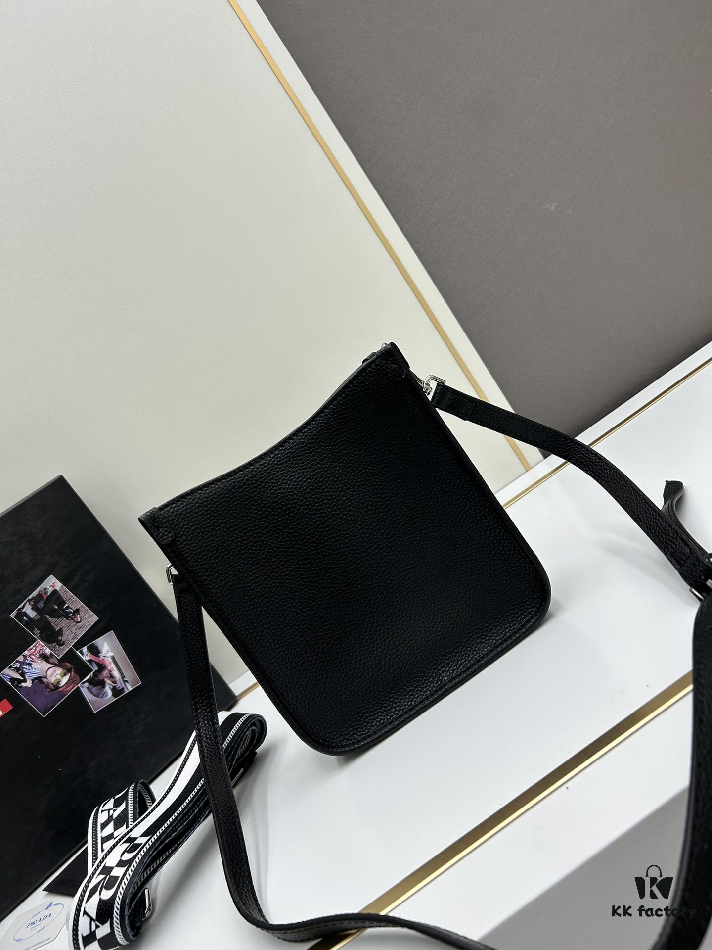 6930b87b6e68136f4d9ae39e High-Quality PRADA Shoulder Crossbody Bag - Imported Full-Grain Coarse Crispy Calf Leather, Detachable Adjustable Straps, Metal Logo, Magnetic Closure