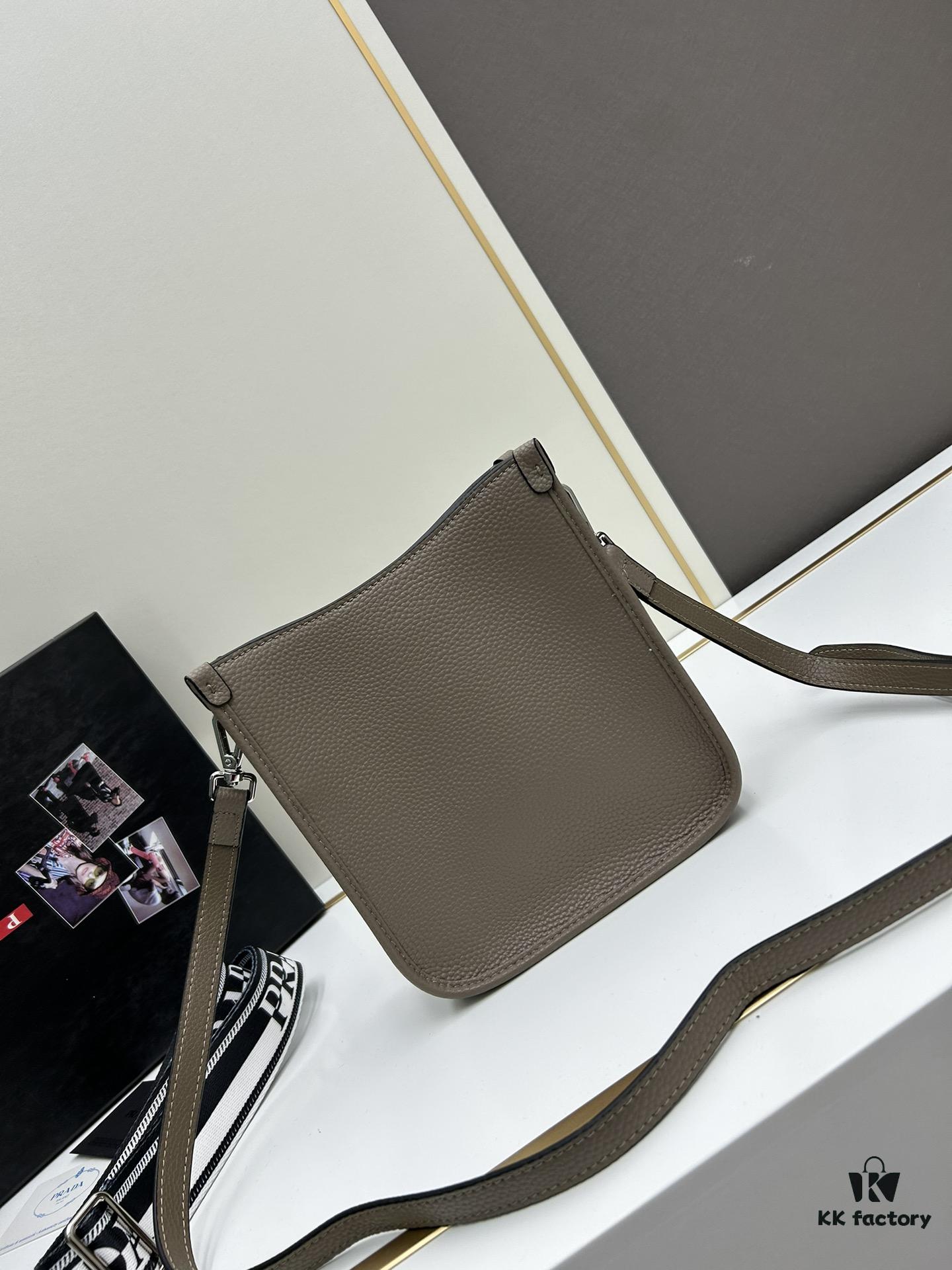 6930b8806e68136f4d9ae3a7 High-Quality PRADA Shoulder Crossbody Bag with Dual Straps (Leather Strap + Lettered Fabric Strap)