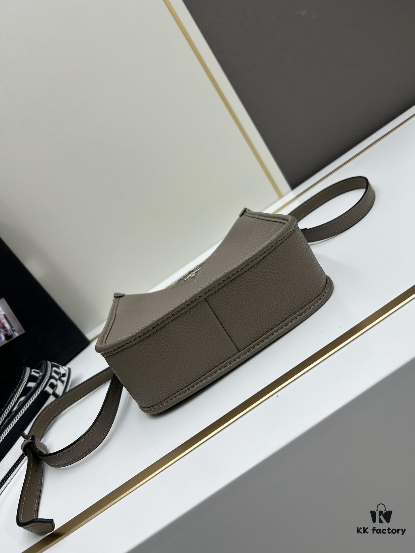 6930b8816e68136f4d9ae3a9 High-Quality PRADA Shoulder Crossbody Bag with Dual Straps (Leather Strap + Lettered Fabric Strap)