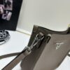 6930b8836e68136f4d9ae3aa High-Quality PRADA Shoulder Crossbody Bag with Dual Straps (Leather Strap + Lettered Fabric Strap)