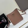6930b8836e68136f4d9ae3ad High-Quality PRADA Shoulder Crossbody Bag - Imported Full-Grain Leather, Mini Style with Detachable Double Straps