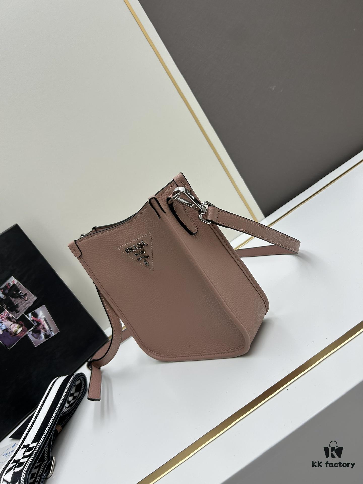 6930b8836e68136f4d9ae3ae High-Quality PRADA Shoulder Crossbody Bag - Imported Full-Grain Leather, Mini Style with Detachable Double Straps