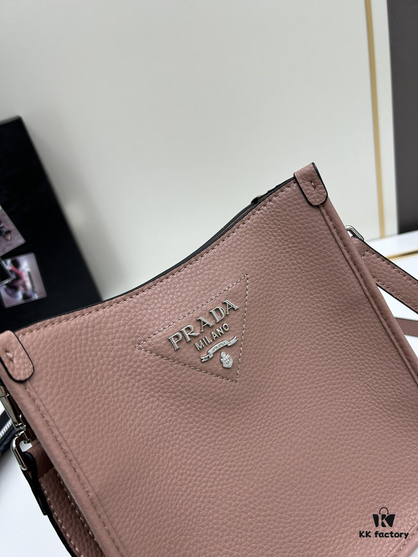 6930b8846e68136f4d9ae3af High-Quality PRADA Shoulder Crossbody Bag - Imported Full-Grain Leather, Mini Style with Detachable Double Straps