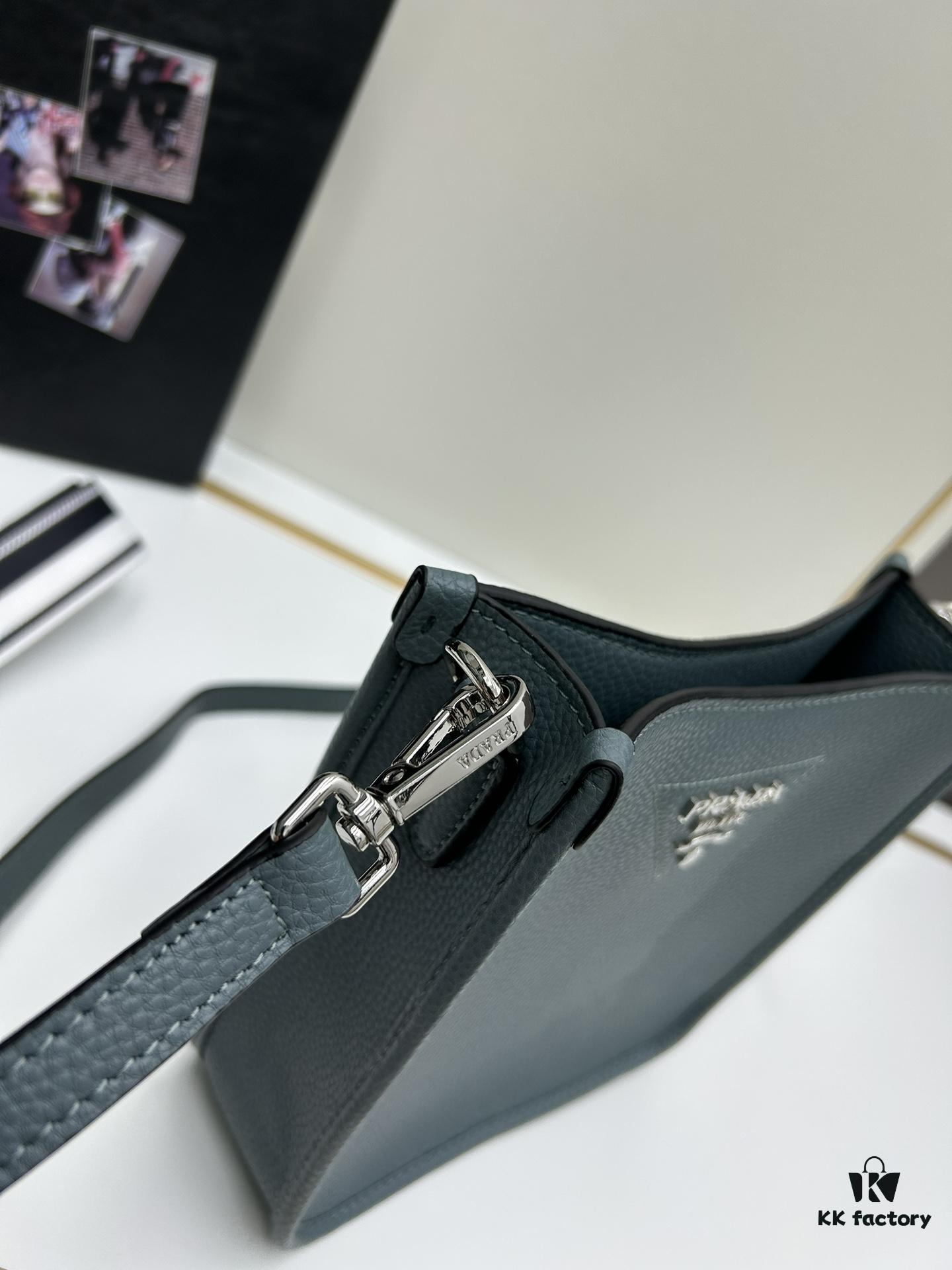 6930b8926e68136f4d9ae3c7 High-Quality PRADA Shoulder Crossbody Bag with Dual Straps - Genuine Full-Grain Crocodile Grain Leather, Metal Logo, Removable Adjustable Shoulder Straps
