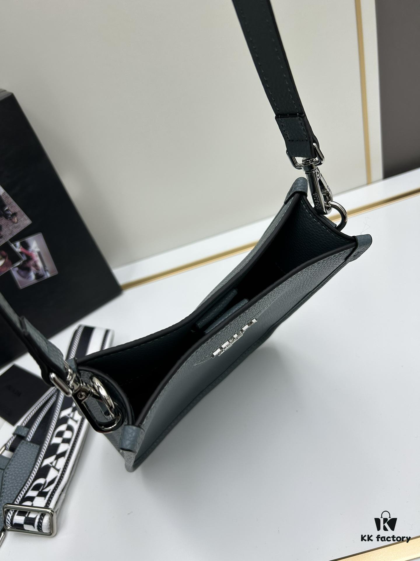 6930b89e6e68136f4d9ae3dd High-Quality PRADA Shoulder Crossbody Bag with Dual Straps - Genuine Full-Grain Crocodile Grain Leather, Metal Logo, Removable Adjustable Shoulder Straps