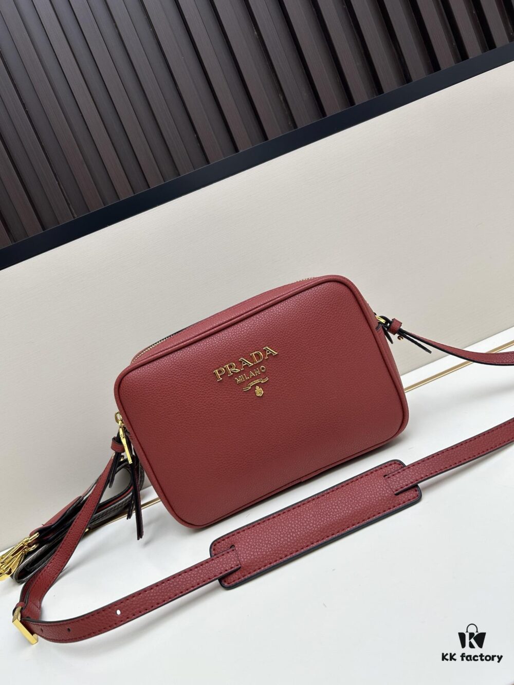 PRADA Double-Strap Camera Bag
