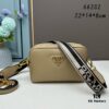 6930b8ac6e68136f4d9ae3f5 PRADA Double-Strap Camera Bag in Imported Full-Grain Coarse Crispy Calfskin