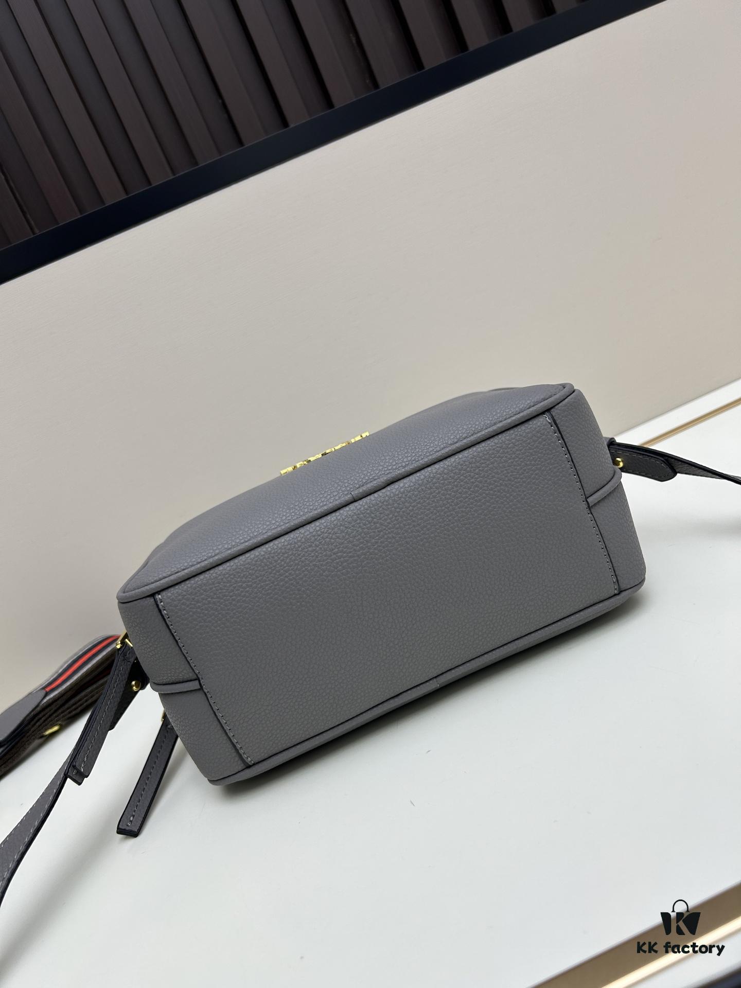 6930b8af6e68136f4d9ae3fc PRADA Dual-Strap Camera Bag in Imported Full-Grain Coarse Crisped Calfskin