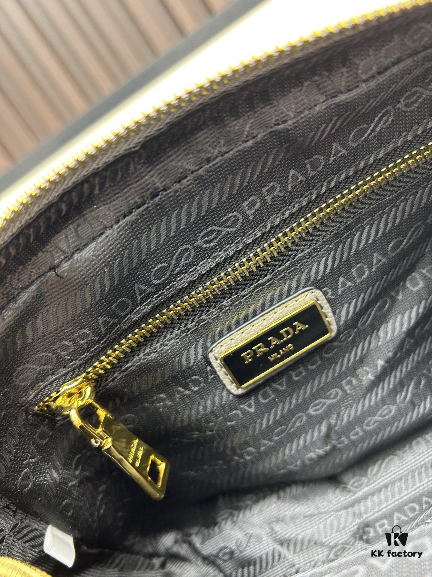 6930b8b26e68136f4d9ae400 PRADA Dual-Strap Camera Bag in Imported Full-Grain Coarse Crisped Calfskin