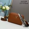 6930b8be6e68136f4d9ae418 PRADA Double-Strap Camera Bag in Imported Full-Grain Coarse Crispa Calfskin