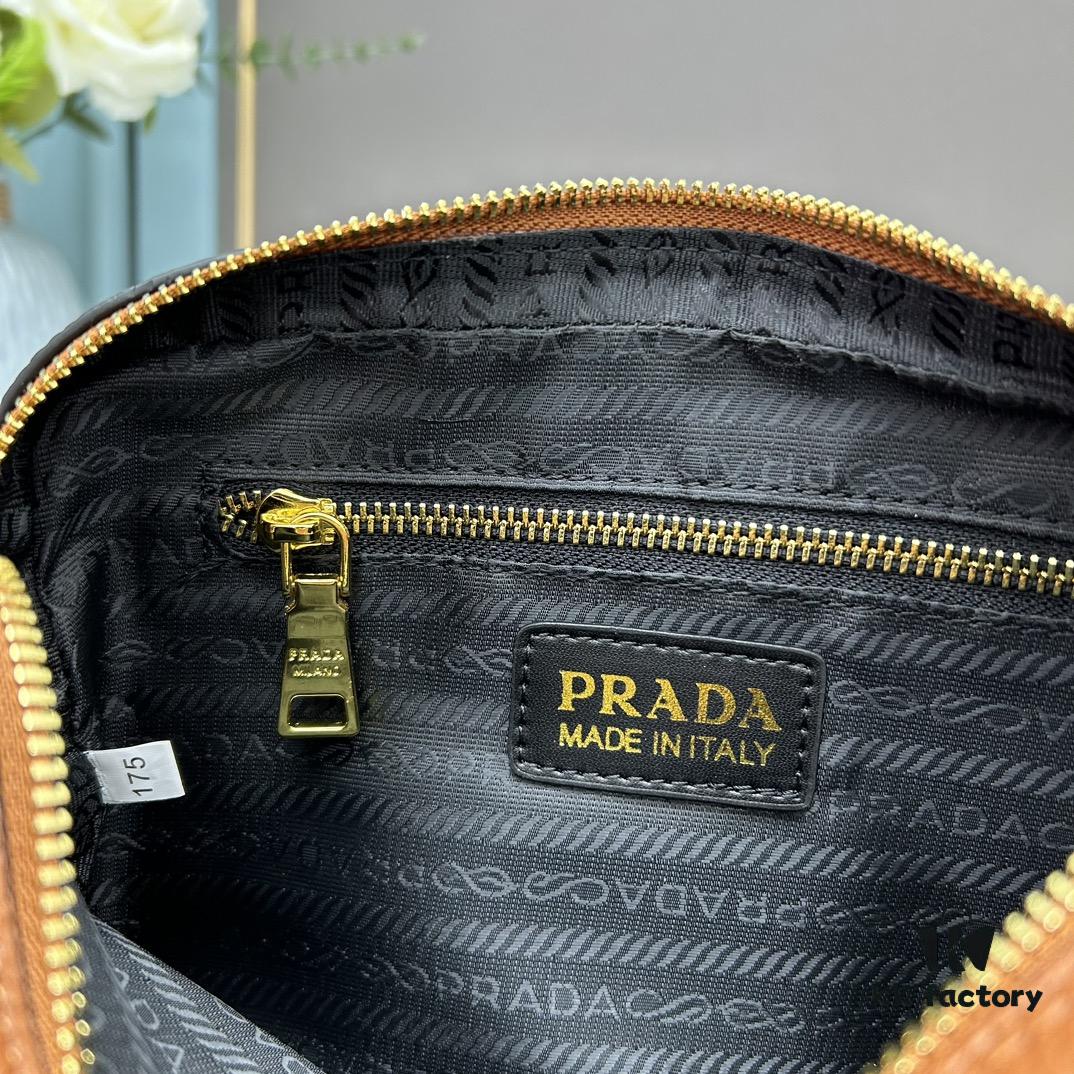 6930b8c16e68136f4d9ae420 PRADA Double-Strap Camera Bag in Imported Full-Grain Coarse Crispa Calfskin
