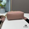 6930b8c66e68136f4d9ae42a PRADA Double-Strap Camera Bag in Imported Full-Grain Coarse Lychee-Textured Cowhide Leather