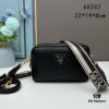 6930b8c96e68136f4d9ae430 PRADA Double-Strap Camera Bag in Imported Full-Grain Coarse Crispy Calfskin