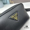6930b8cb6e68136f4d9ae433 PRADA Double-Strap Camera Bag in Imported Full-Grain Coarse Crispy Calfskin