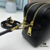 6930b8cb6e68136f4d9ae434 PRADA Double-Strap Camera Bag in Imported Full-Grain Coarse Crispy Calfskin