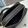 6930b8cb6e68136f4d9ae435 PRADA Double-Strap Camera Bag in Imported Full-Grain Coarse Crispy Calfskin