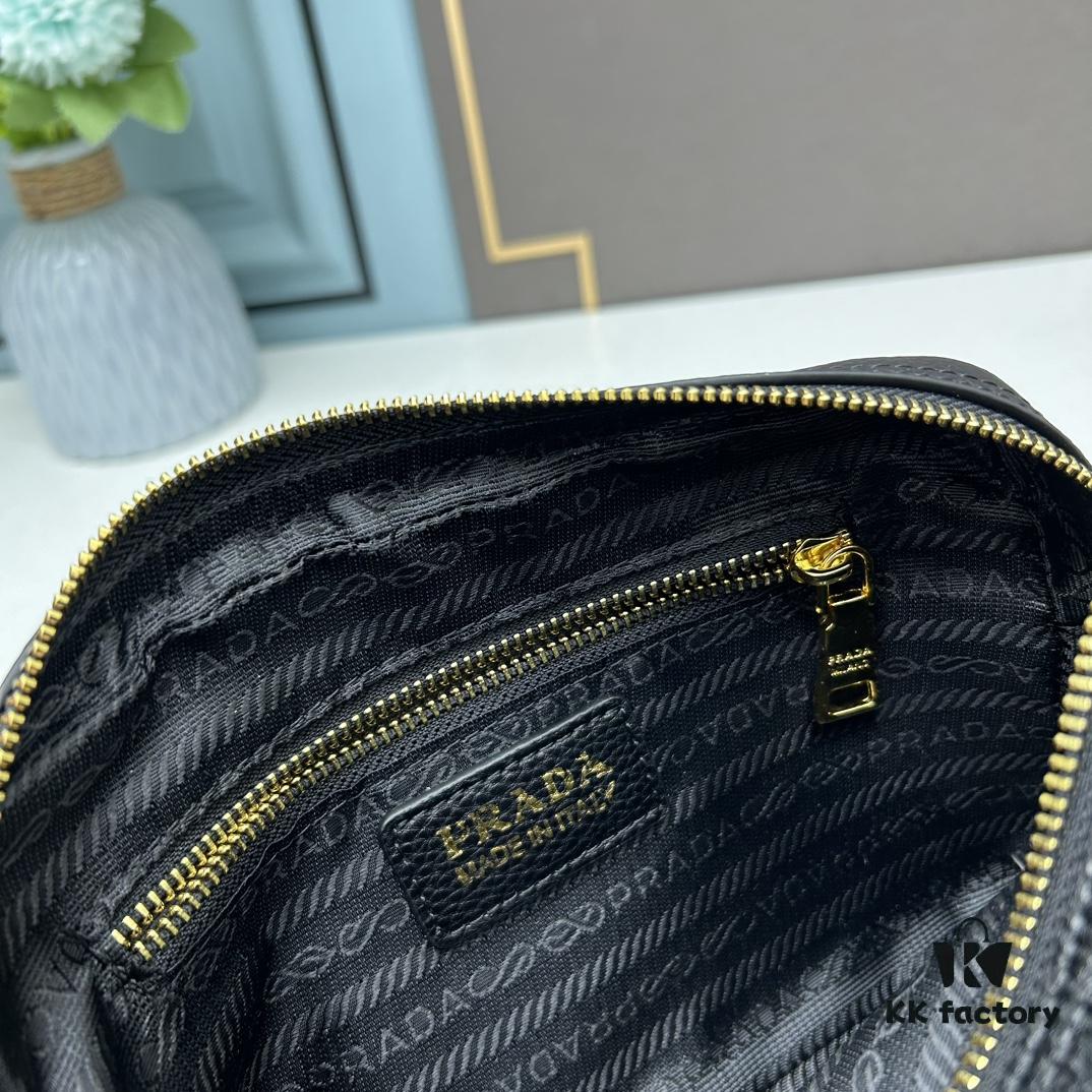 6930b8cc6e68136f4d9ae436 PRADA Double-Strap Camera Bag in Imported Full-Grain Coarse Crispy Calfskin