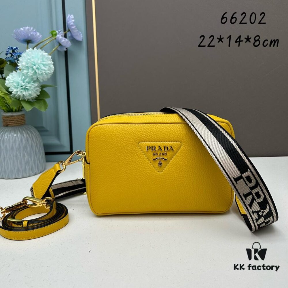 PRADA Double-Strap Camera Bag