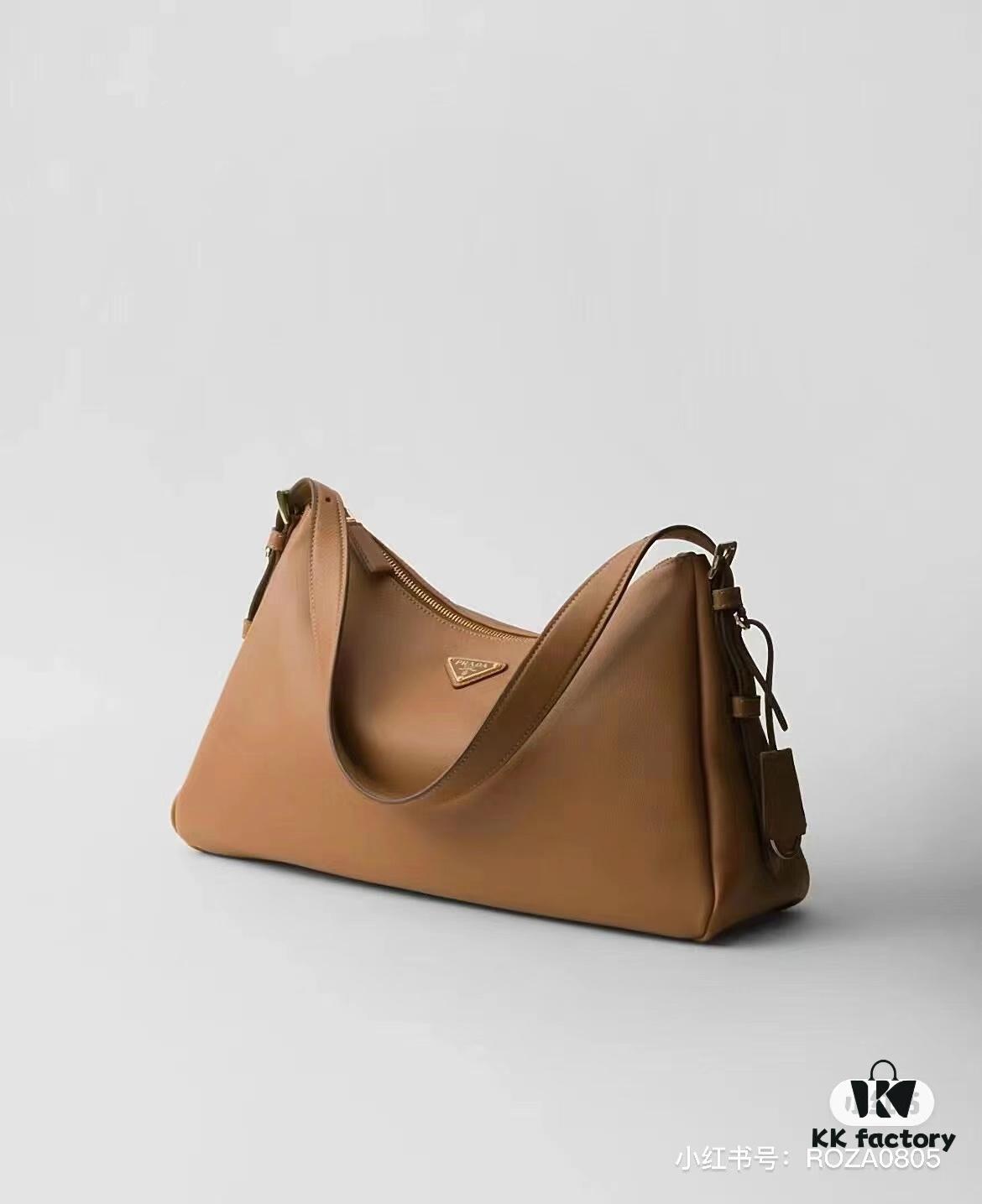 6930b8d86e68136f4d9ae44c Prada's Latest Hobo Shoulder Bag in Smooth Calfskin Leather