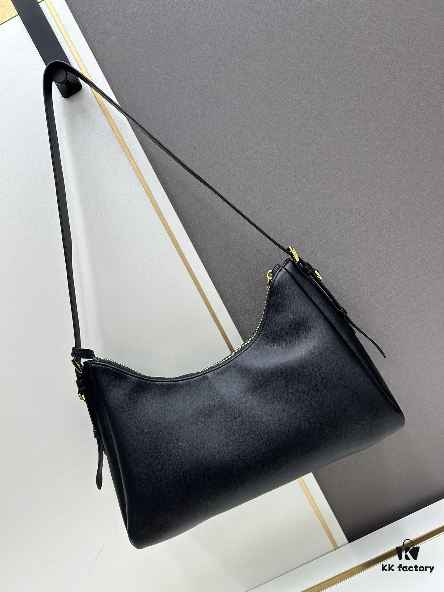 Prada New Arrival Handbag - Smooth Leather Hobo Shoulder Bag