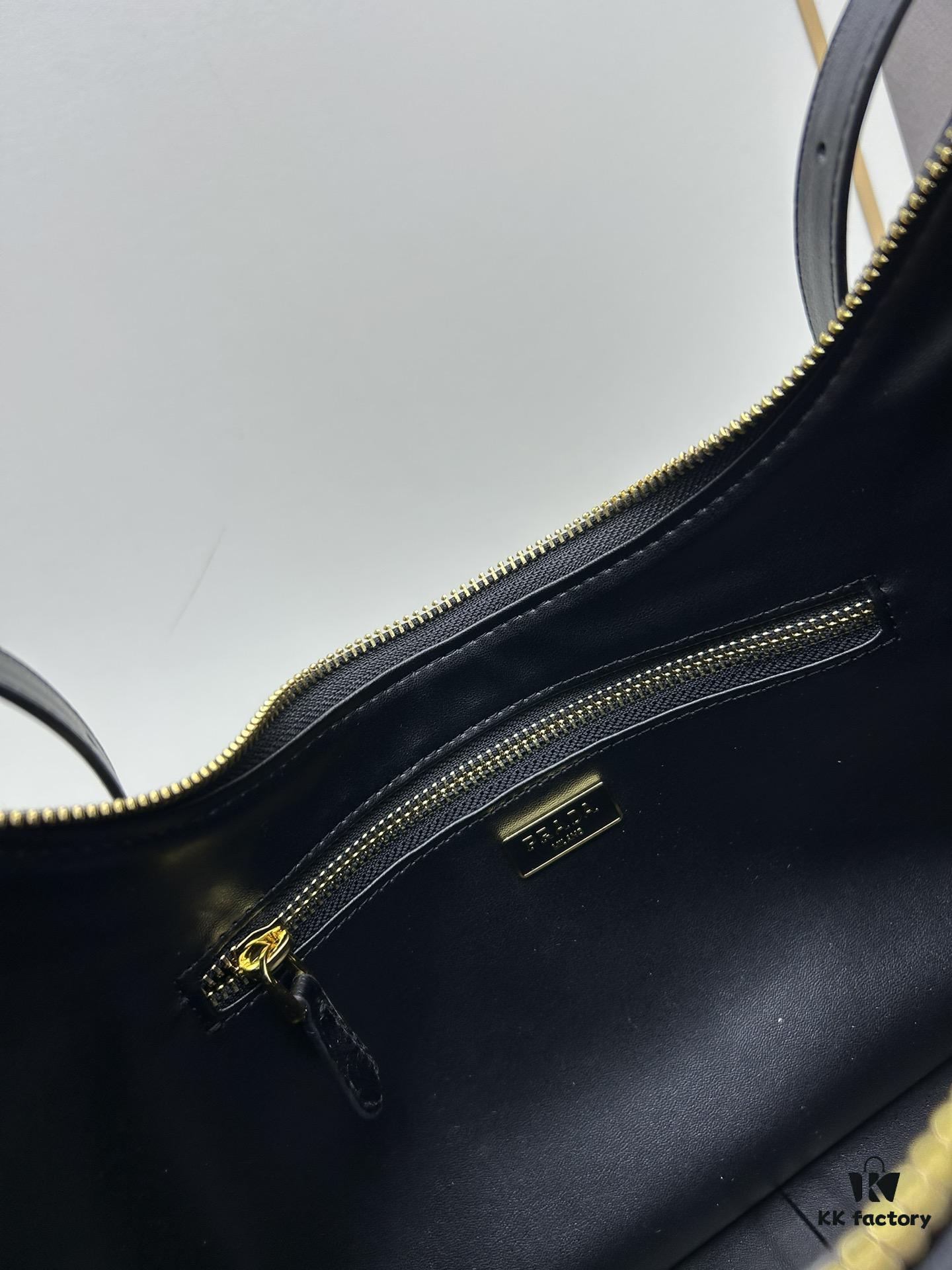 Prada New Arrival Handbag - Smooth Leather Hobo Shoulder Bag