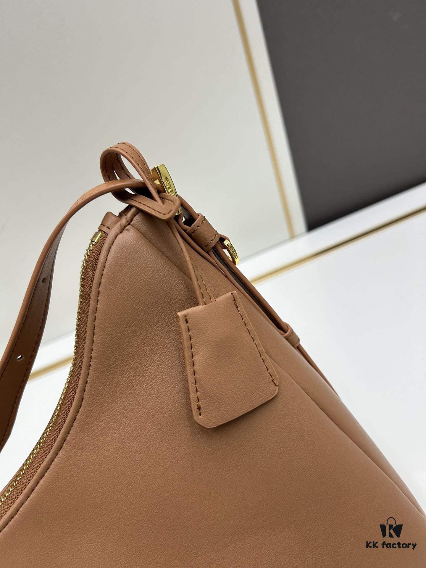 6930b8e36e68136f4d9ae45c Prada Latest Handbag (Saffiano Leather Hobo Style) - New Shoulder Bag with Modern Silhouette