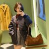 6930b8ed6e68136f4d9ae470 【Authentic Quality + Matching Cabinet Hardware】🌹 (Suede) 🎉 Prada's Latest Handbag 🎉🎉🎉 New Shoulder Bag Inspired by the Hobo Silhouette