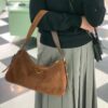 6930b8ee6e68136f4d9ae473 【Authentic Quality + Matching Cabinet Hardware】🌹 (Suede) 🎉 Prada's Latest Handbag 🎉🎉🎉 New Shoulder Bag Inspired by the Hobo Silhouette